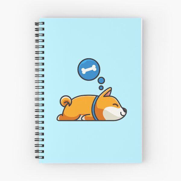 Item preview, Shiba dreaming of his treat designed and sold by shiba-store.