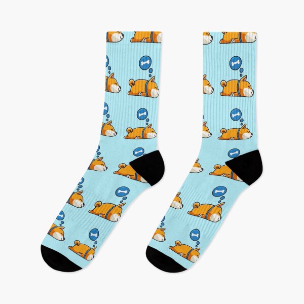 Item preview, Shiba dreaming of his treat designed and sold by shiba-store.