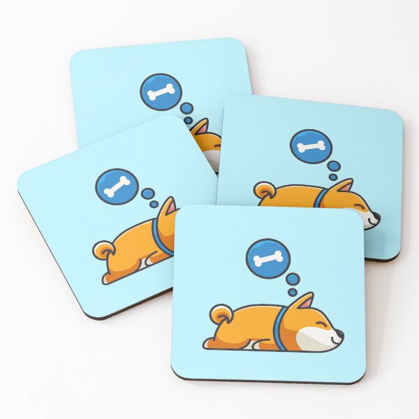 Item preview, Shiba dreaming of his treat designed and sold by shiba-store.