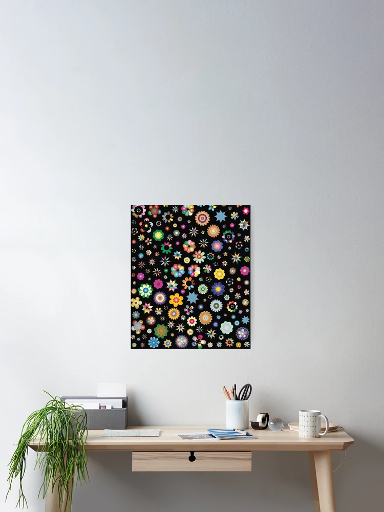 Thumbnail 2 of 3, Poster, Funny Floral Pattern Seamless designed and sold by Ristinga.