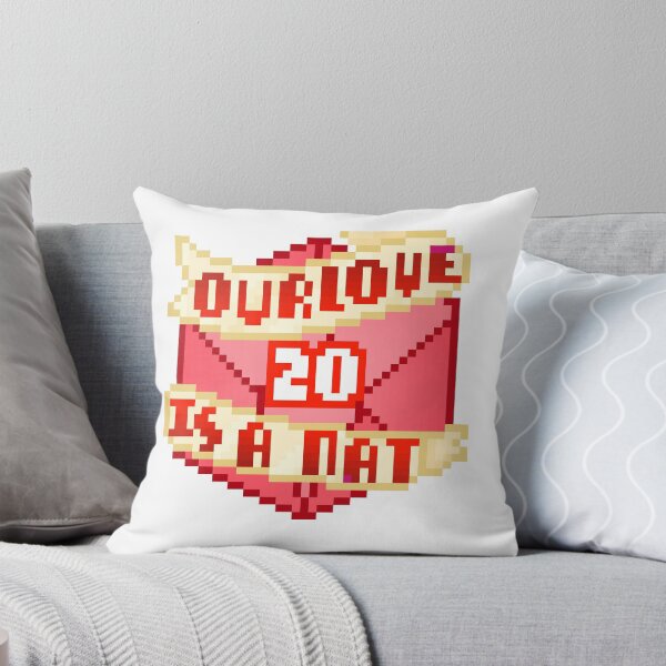 Item preview, Our love is a Nat 20 {Red} designed and sold by ChUwUbacca.