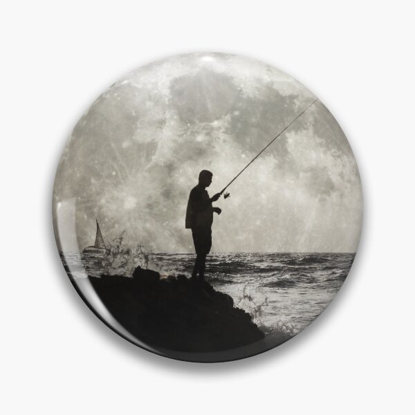 Item preview, Fishing Time designed and sold by LaGalleria-BNS by Moses Benson Gallery.
