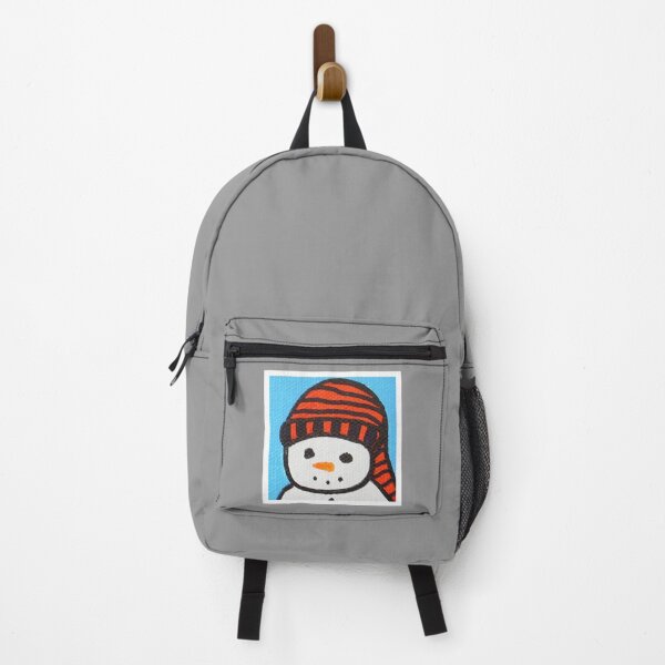 Item preview, Snowman Portrait #1 designed and sold by ErinBrieArt.
