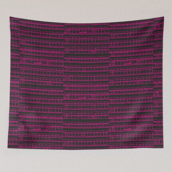 Item preview, Pink Architectural Abstraction designed and sold by Elinacon.