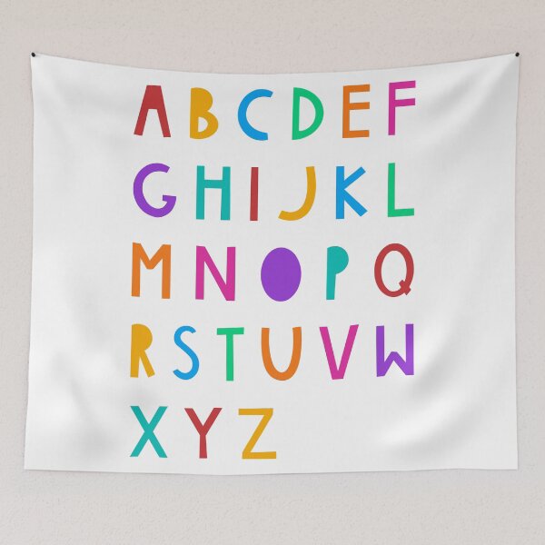 Item preview, A to Z ALPHABETS  designed and sold by ArtPrintFactory.
