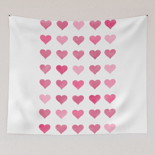 Item preview, HEARTS VALENTINE designed and sold by ArtPrintFactory.