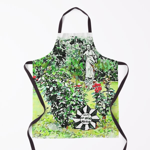 Item preview, Istituto Emiliani: red roses plants and saint monument in the garden designed and sold by Giuseppe Cocco.