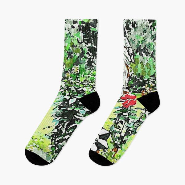 Item preview, Istituto Emiliani: red roses plants and saint monument in the garden designed and sold by Giuseppe Cocco.