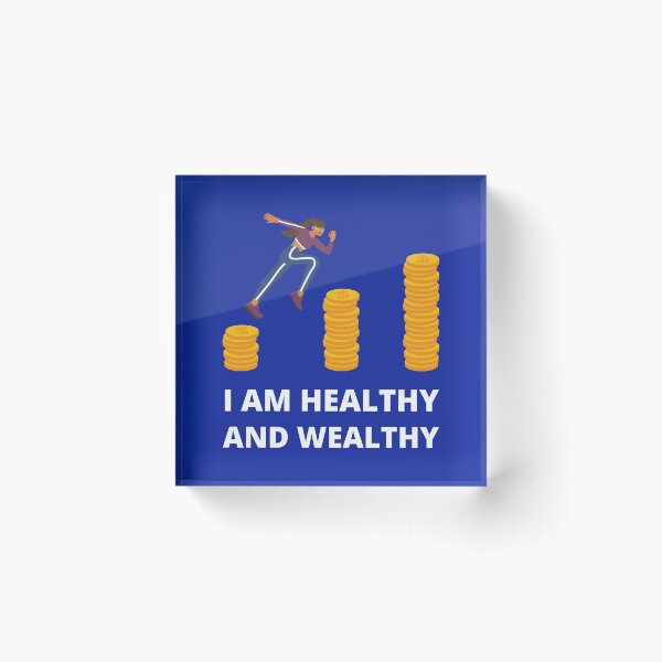 Item preview, I am healthy and wealthy designed and sold by fev-rocks.