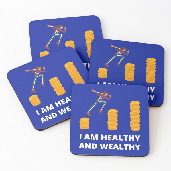 Item preview, I am healthy and wealthy designed and sold by fev-rocks.