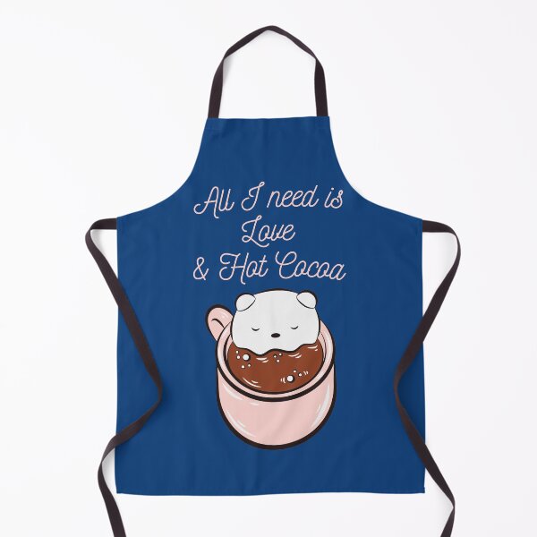Item preview, All I need is Love and Hot Cocoa Rose Pink Blue designed and sold by Africanism.
