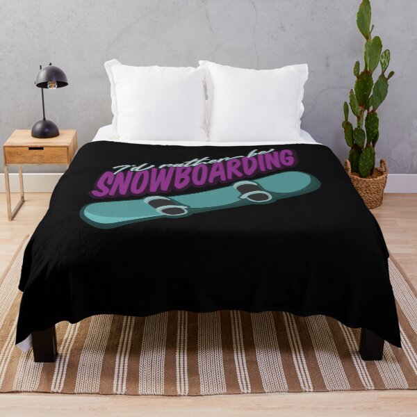 Artikelvorschau, Ich würde lieber Snowboard fahren entworfen und verkauft von Jannisdesign.