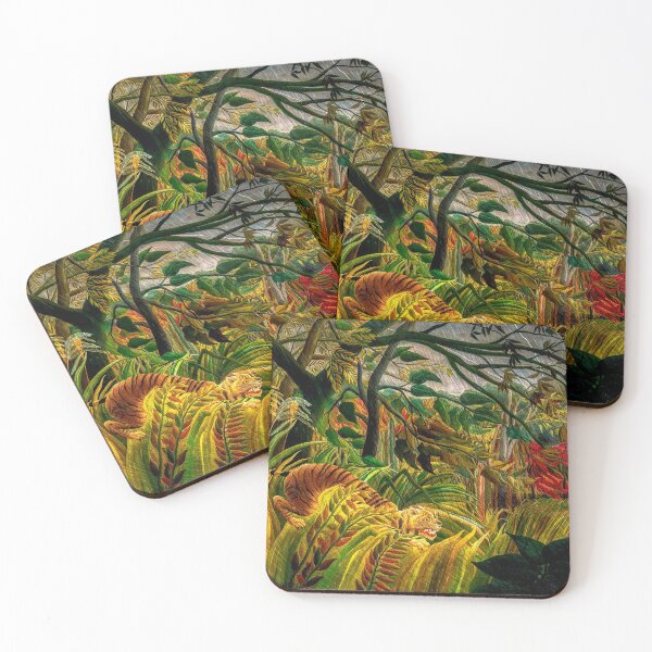 Item preview, Tiger in a Tropical Storm by Henri Rousseau designed and sold by wordpower900.