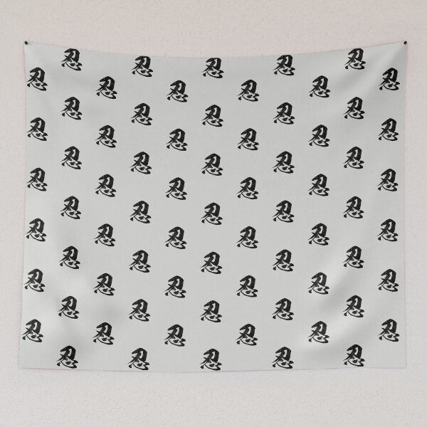 Aperçu de l'œuvre Shinobi Stealth Kanji Japonais Vintage créée et vendue par ToppaDesigns.