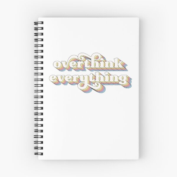 Item preview, Overthink Everything designed and sold by ColorRitual.