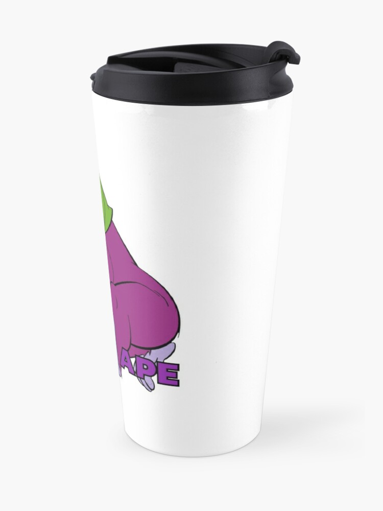 Alternate view of Grape Ape Cartoon Travel Coffee Mug