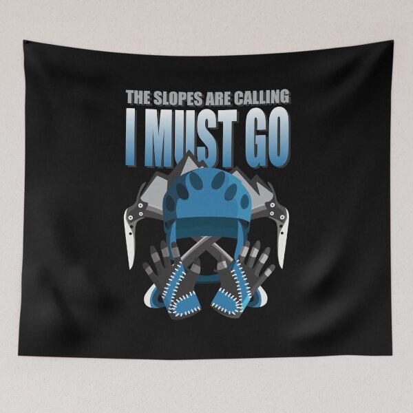 Item preview, The slopes are calling i must go designed and sold by Jannisdesign.