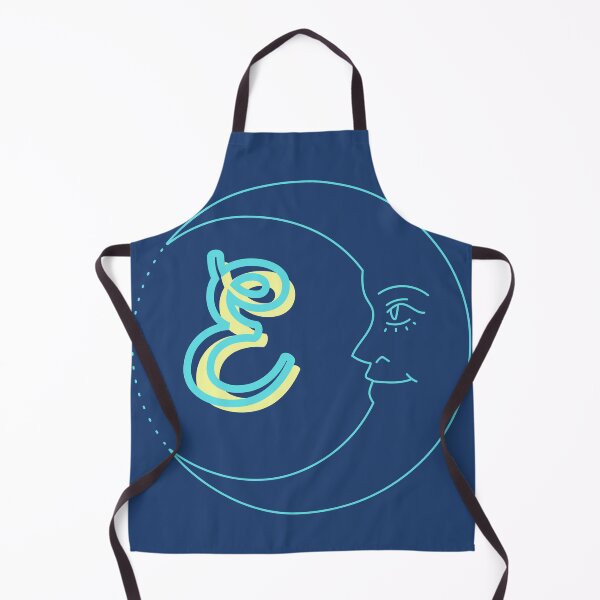 Item preview, letter E and a crescent moon designed and sold by Sheen-designs.