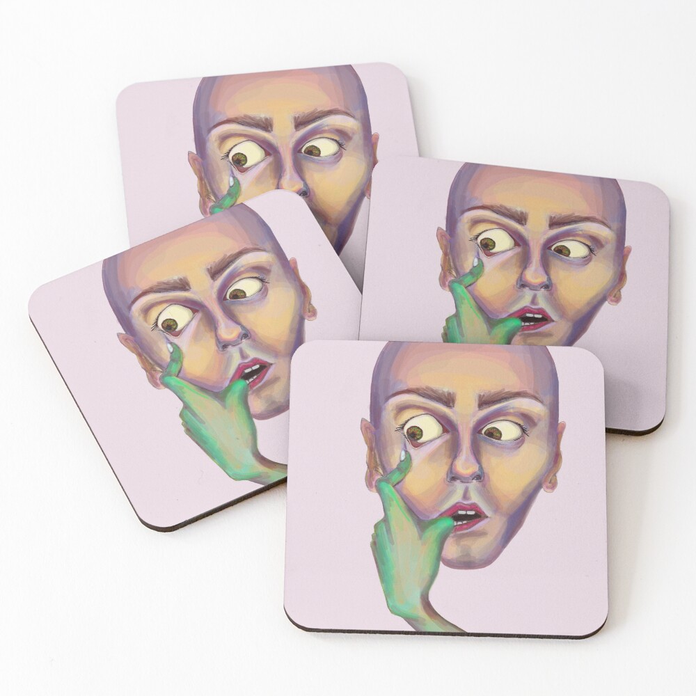 Item preview, Coasters (Set of 4) designed and sold by Rinackstar.
