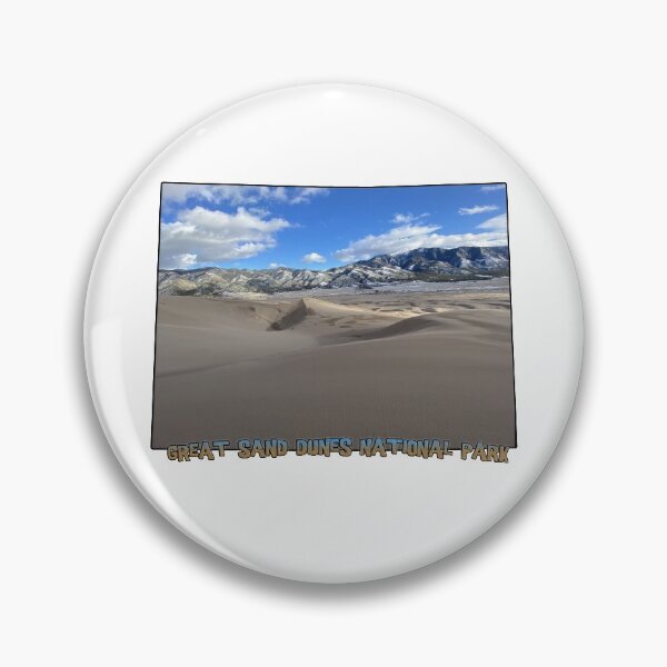 Item preview, Colorado State Outline (Great Sand Dunes National Park) designed and sold by gorff.