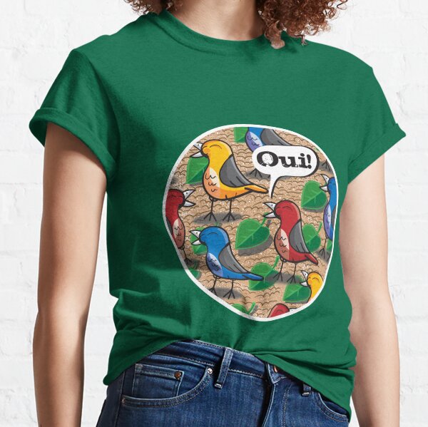 The Birds of Jardin du Luxembourg Classic T-Shirt