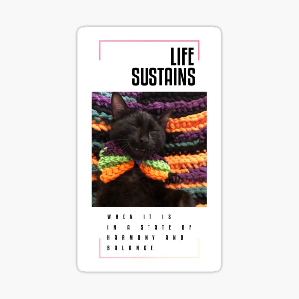 Nero - life sustains Sticker