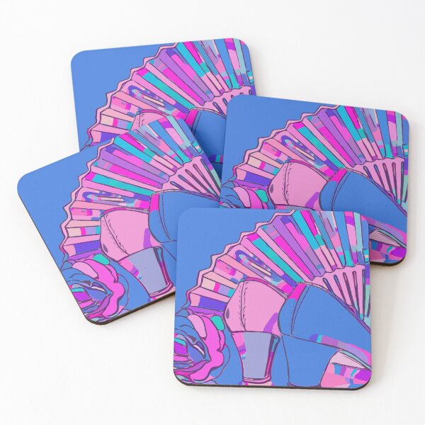 Item preview, Flamenco Let’s Dance in blue  designed and sold by Monysepulveda.