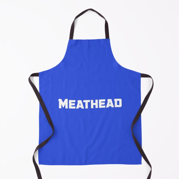 Item preview, Meathead white on blue designed and sold by Pawgyle.