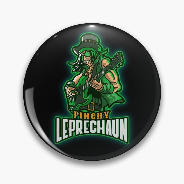 Item preview, Pinchy Leprechaun. St. Patrick's Day Guitar Player designed and sold by GuitarSwitch.