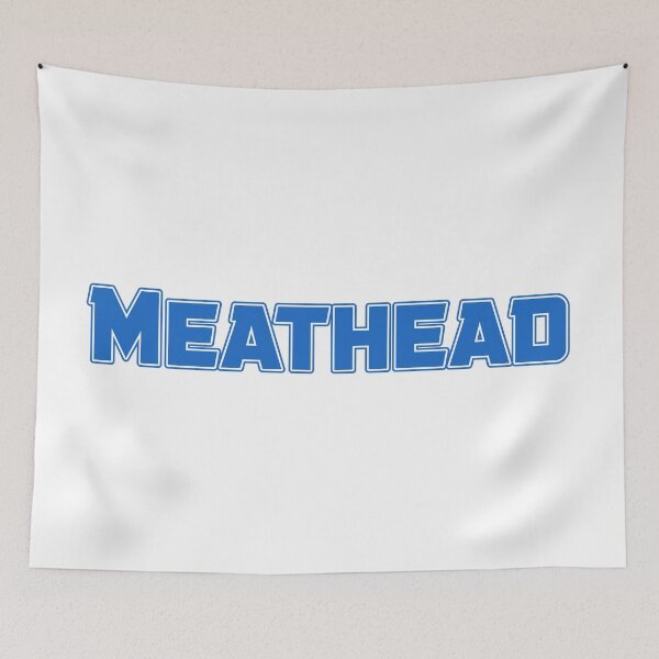 Item preview, Meathead blue on white designed and sold by Pawgyle.