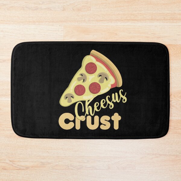 Item preview, Cheesus Crust Pizza Pun designed and sold by Funful.