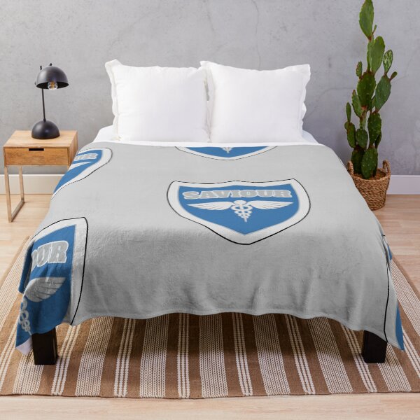 Item preview, Savior Healthcare Worker Badge - Blue designed and sold by Chubuter.