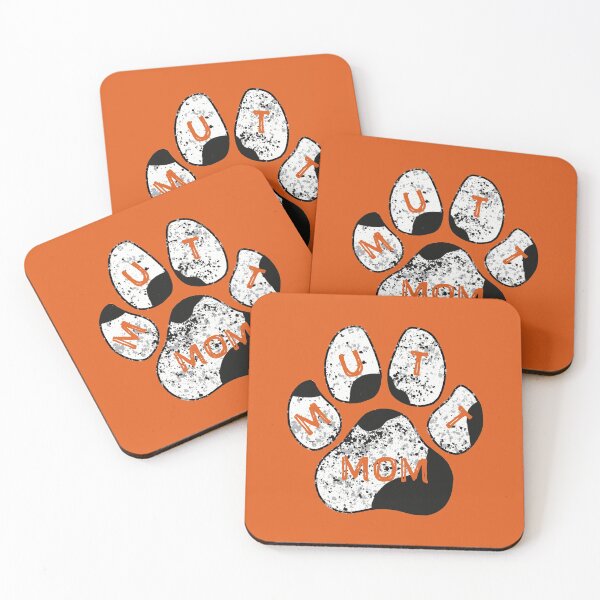 Item preview, Mutt Mom - Orange designed and sold by Taylor Tinkham.