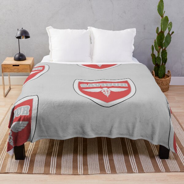 Item preview, Savior Healthcare Worker Badge - Red designed and sold by Chubuter.