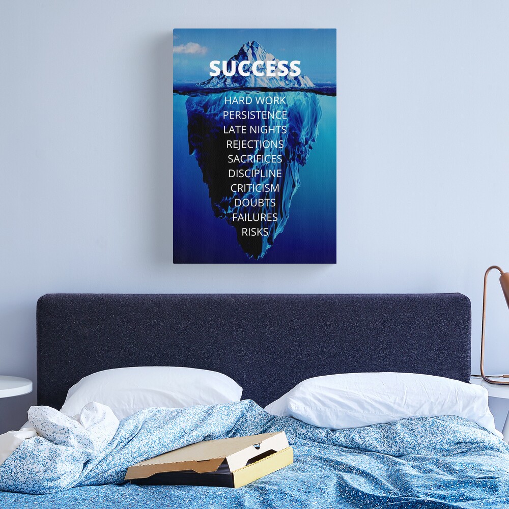 Success Iceberg Poster Painting canvas hot 16*24 inch