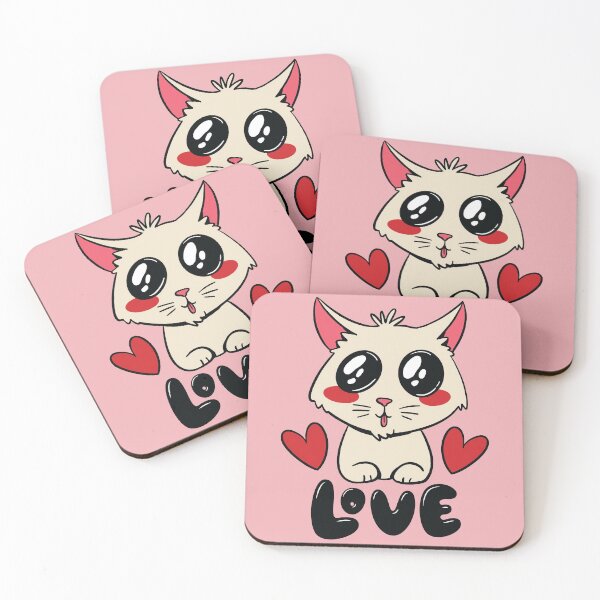 Item preview, Love Cat designed and sold by Ransyn Art.