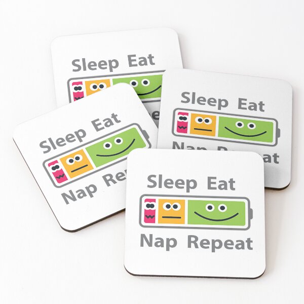 Item preview, Sleep Eat Nap Repeat designed and sold by SpeedSleep.