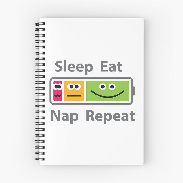 Item preview, Sleep Eat Nap Repeat designed and sold by SpeedSleep.