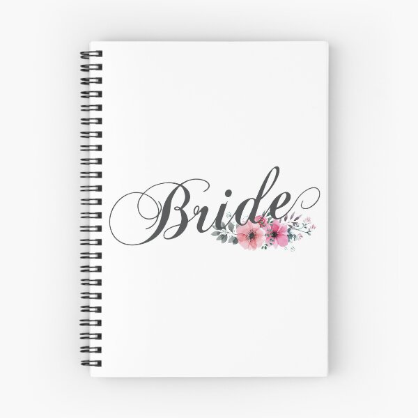 Artikelvorschau, Einfache und elegante Blumenkalligraphie für die Braut entworfen und verkauft von Hommie9977.