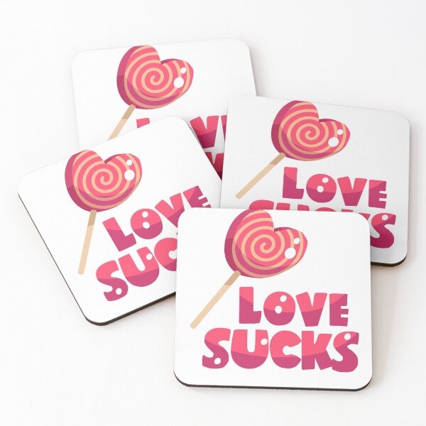 Item preview, Love suck anti-valentine designed and sold by bananahmilk.