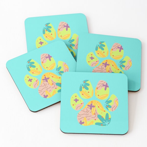 Item preview, Tropical Flower Paw designed and sold by Taylor Tinkham.