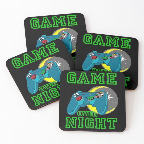 Item preview, Game over night - gamers quote - to the moon game designed and sold by Soul  ArtLove.