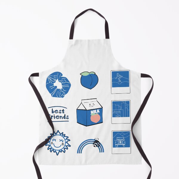 Item preview, Blue Best Friends Aesthetic Sticker Pack designed and sold by The-Goods.