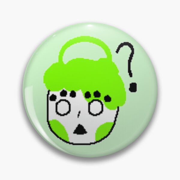 Item preview, Confused (Green) 1010 designed and sold by MamaDemonSenpai.
