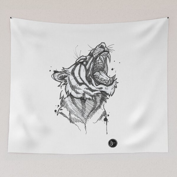 Item preview, Angry Tiger designed and sold by dn-alves.