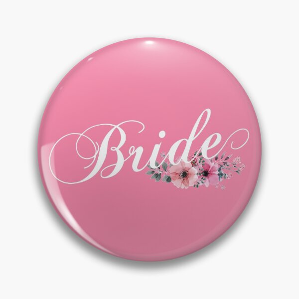 Item preview, Simple and Elegant Bride Floral Calligraphy designed and sold by Hommie9977.