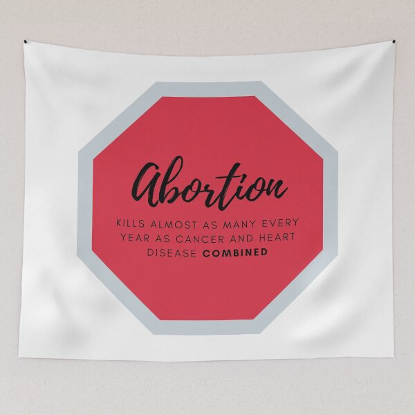 Item preview, Abortion Kills As Many As Cancer and Heart Disease Combined designed and sold by ChristianCoding.