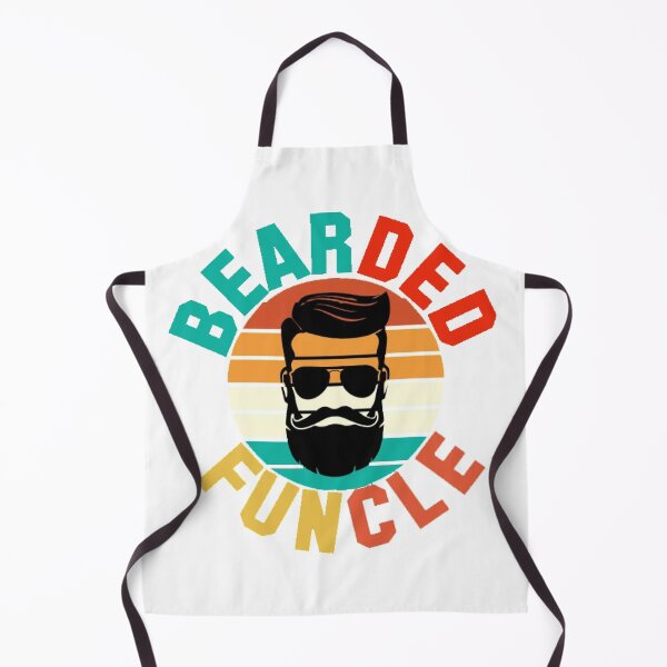 Item preview, Funcle Beard T-Shirt Funny Uncle Vintage Retro Shirt,Beard Lover,(Uncle Gift) Bearded Uncle T-Shirt designed and sold by 1smileShop.