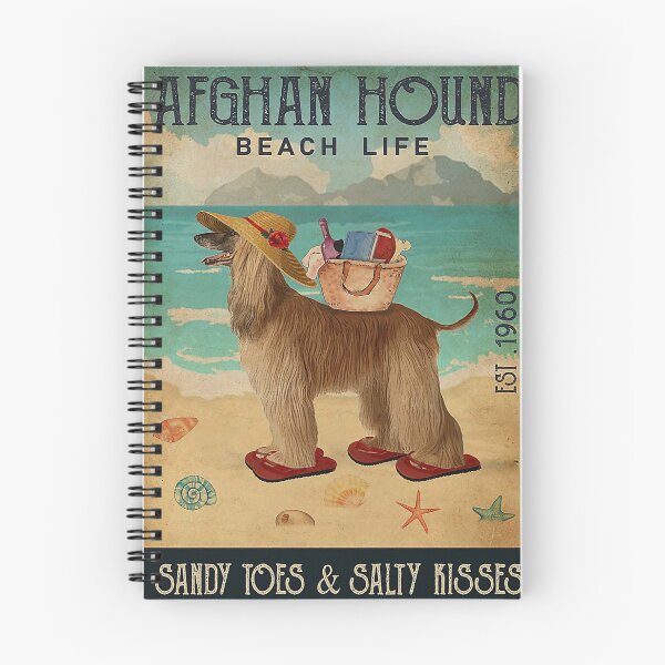 Item preview, Beach Life Sandy Toes Afghan Hound designed and sold by Douglafa.