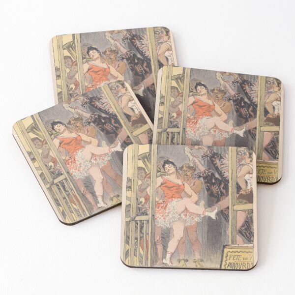 Item preview, Paris illustré, "La danse" - Eugène Grasset designed and sold by themasters.